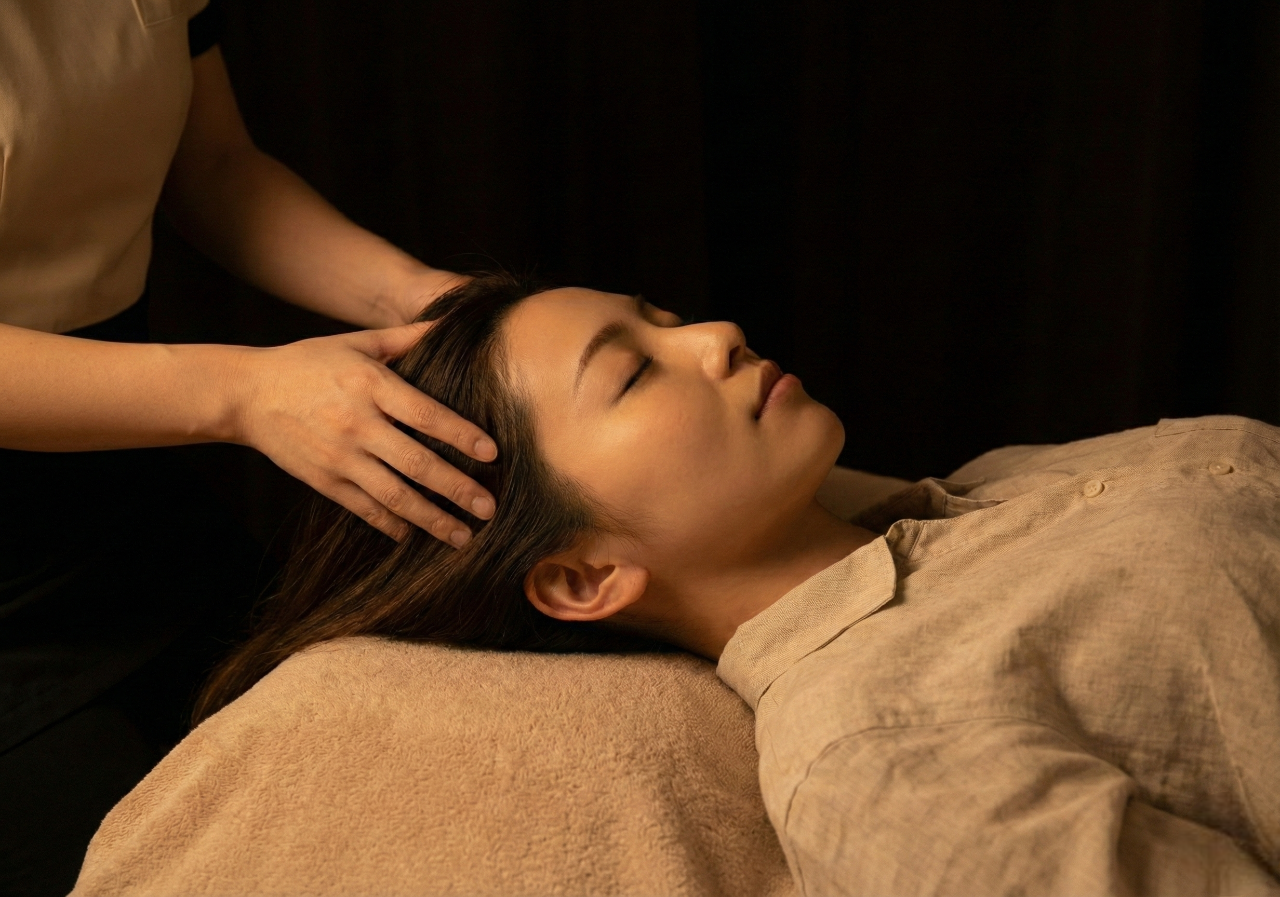 ドライヘッドスパ